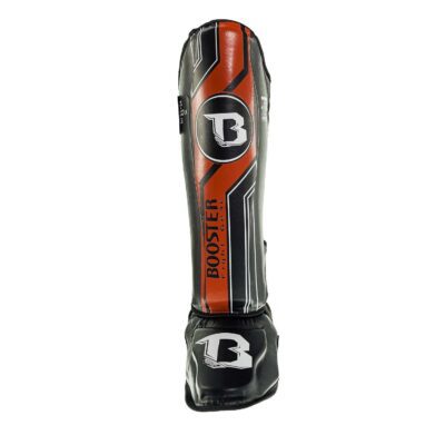 Booster V9 Schienbein- und Spannschutz Schwarz Rot (BSG V9 BLACK RED)