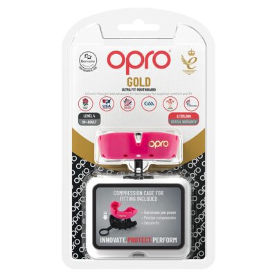 UFC Mund- und Zahnschutz Gold Junior Pink (OPRO GOLD JR PINK)