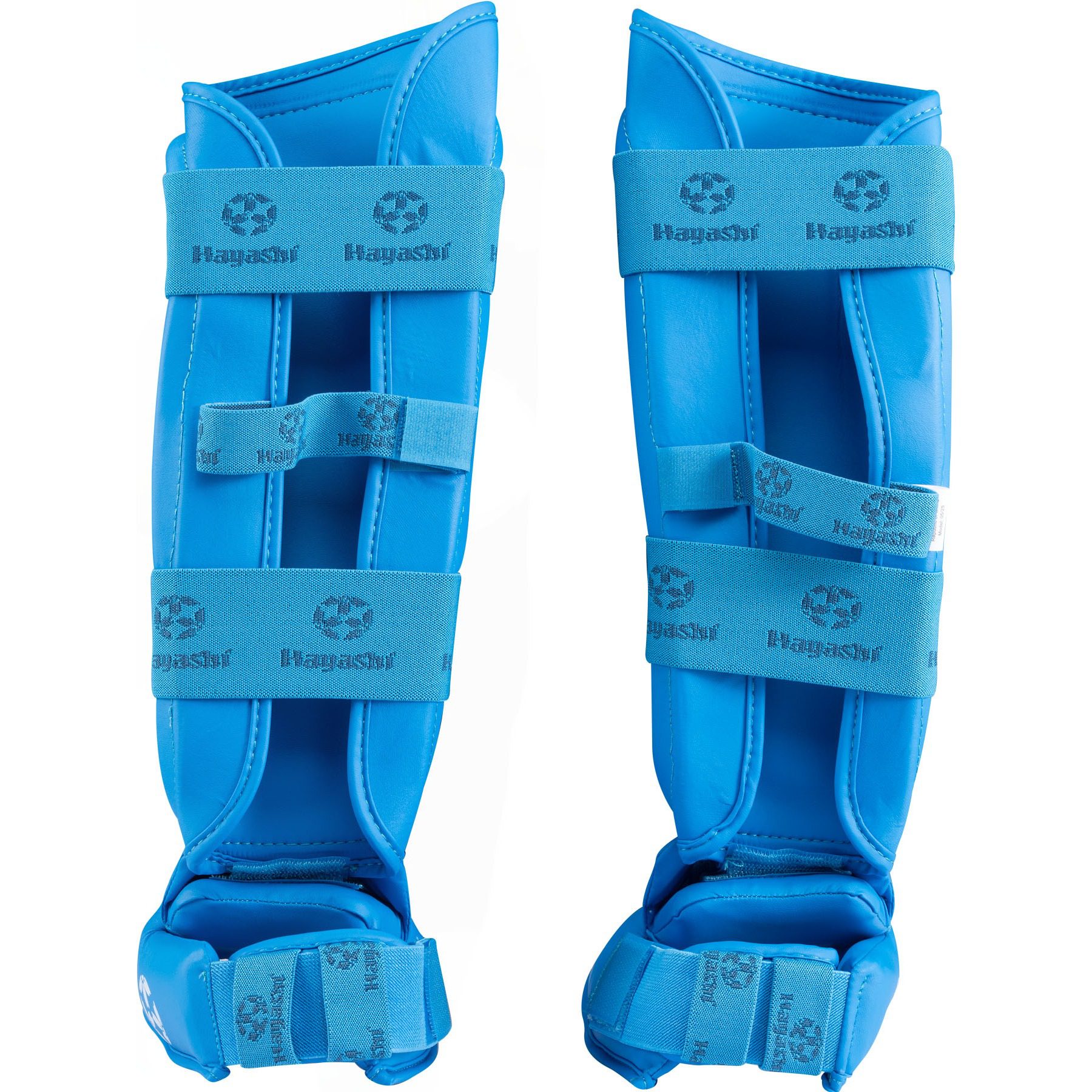 Hayashi Schienbein- und Spannschutz - WKF - Blau Hayashi Schienbein- und Spannschutz - WKF - Blau