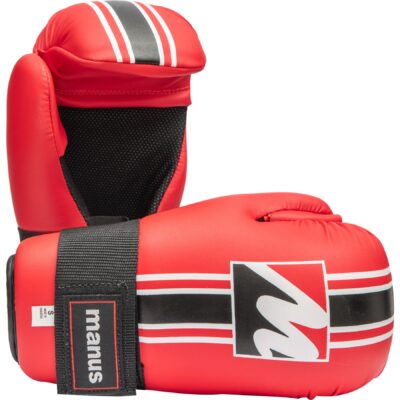 Manus Point Fighting Handschuhe - Pointfighter - Rot
