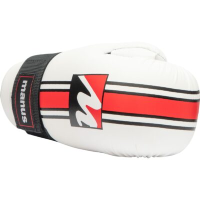 Manus Point Fighting Handschuhe - Pointfighter - Weiß / Rot