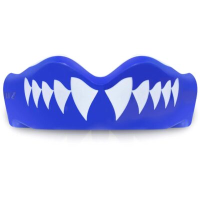SAFEJAWZ Mund- und Zahnschutz - Extro Shark - Blau / Weiß