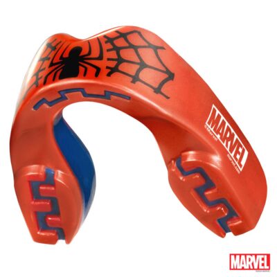 SAFEJAWZ Mund- und Zahnschutz - Extro Marvel Spider Man - Rot / Blau