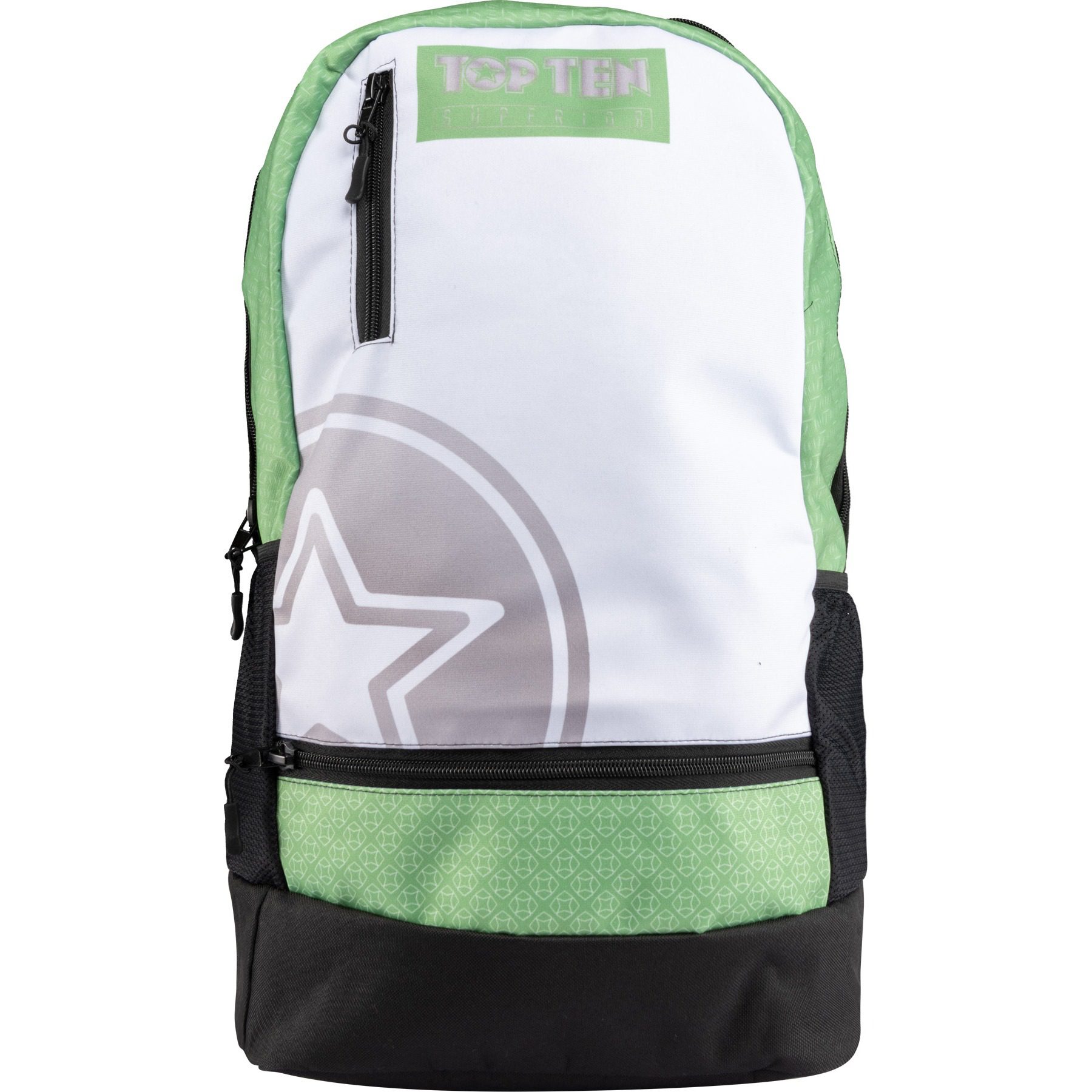 TOP TEN Rucksack - Superior - Weiß / Grün