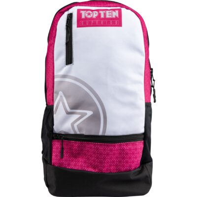 TOP TEN Rucksack - Superior - Weiß / Rosa