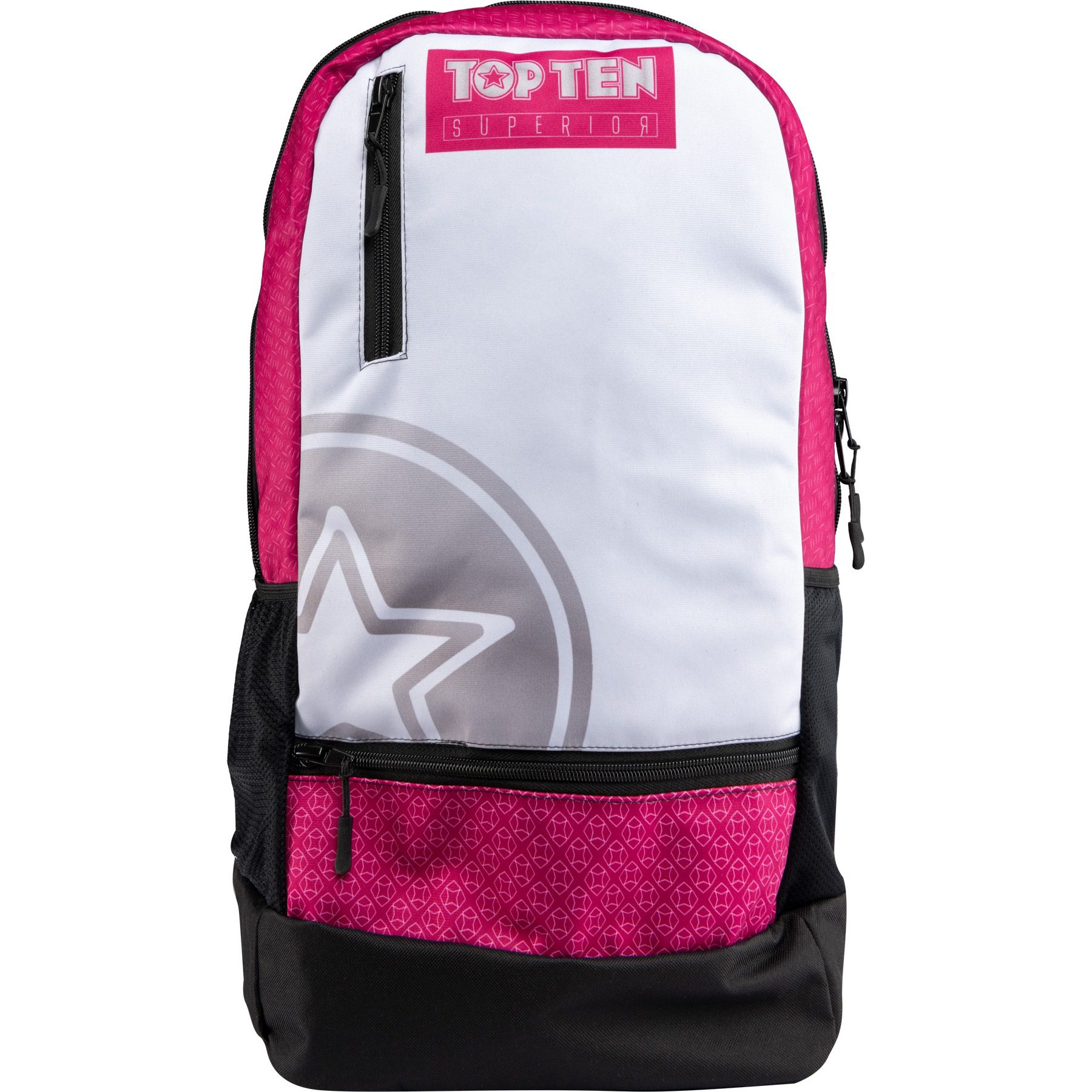 TOP TEN Rucksack - Superior - Weiß / Rosa
