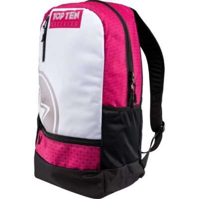 TOP TEN Rucksack - Superior - Weiß / Rosa