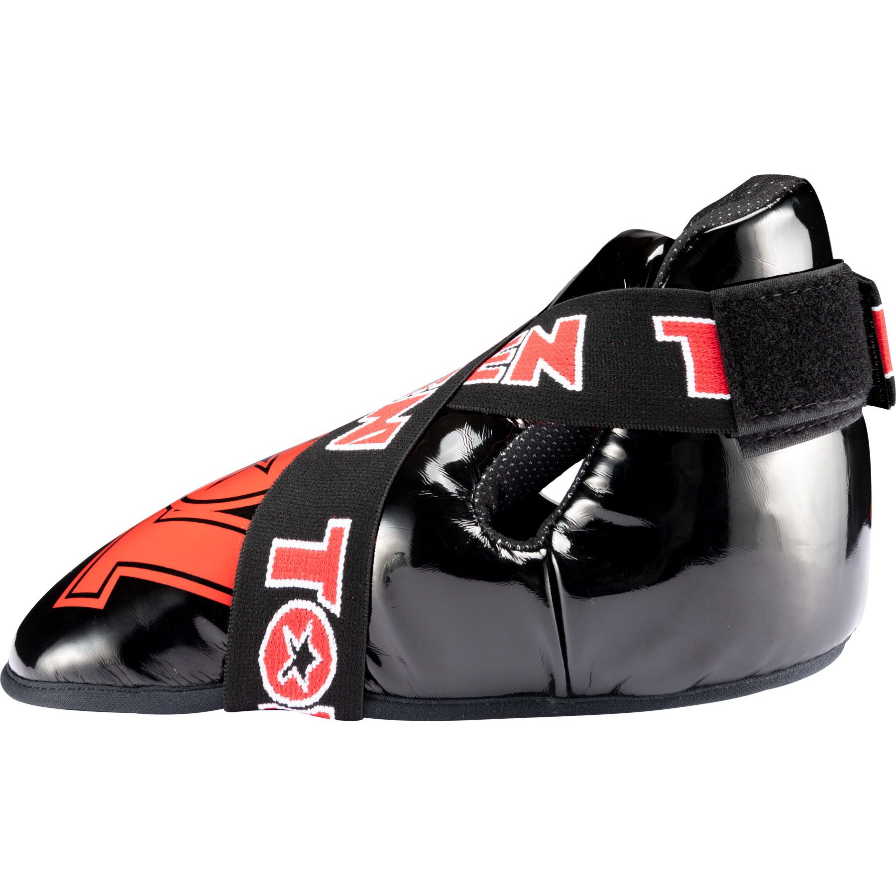 TOP TEN Fußschutz - SuperLight - Schwarz / Rot TOP TEN Fußschutz - SuperLight - Schwarz / Rot