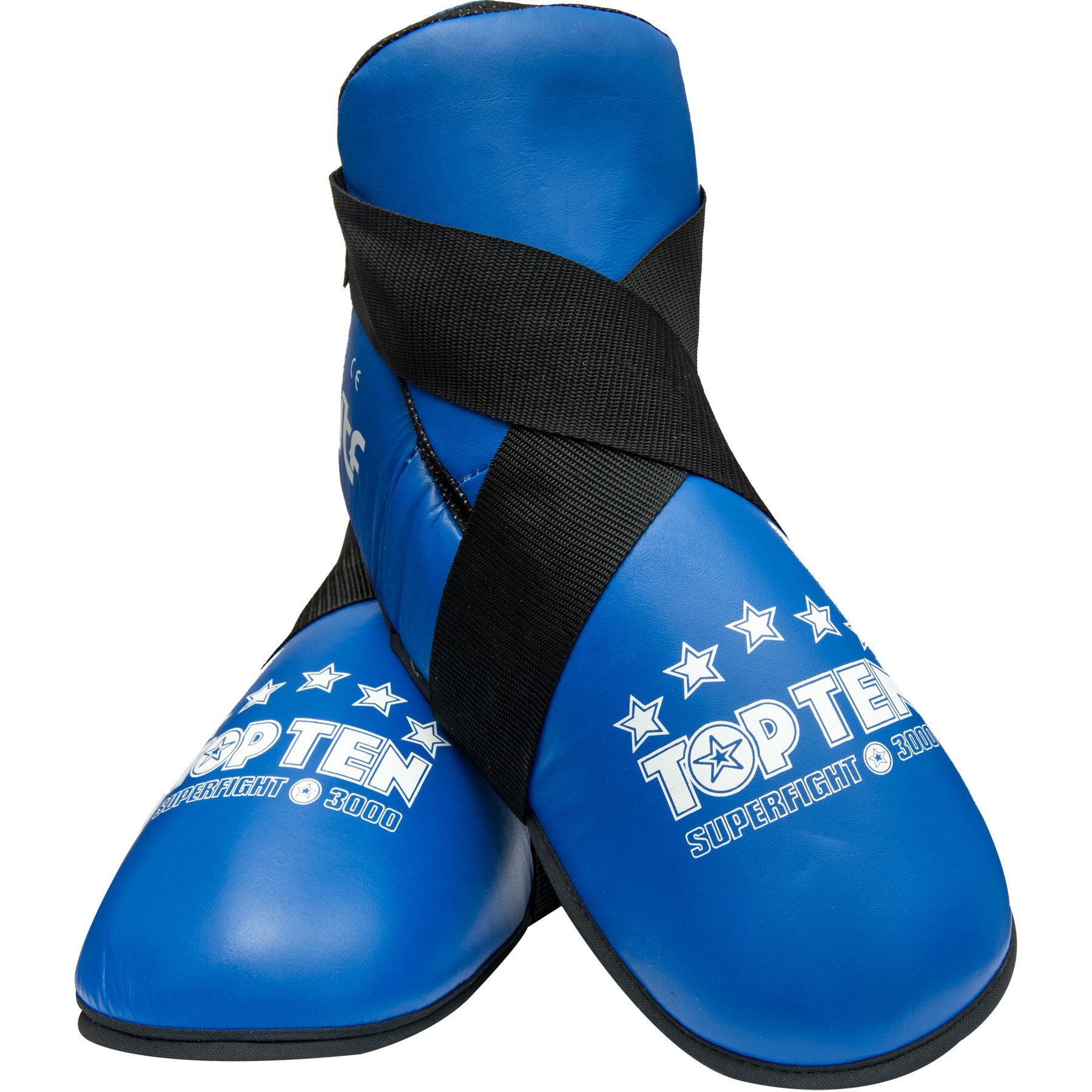 TOP TEN Point Fighting Fußschutz - Superfight 3000 - Blau