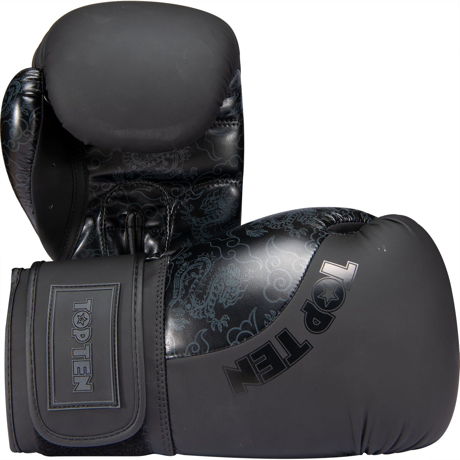 TOP TEN Boxhandschuhe - Dragon - Schwarz
