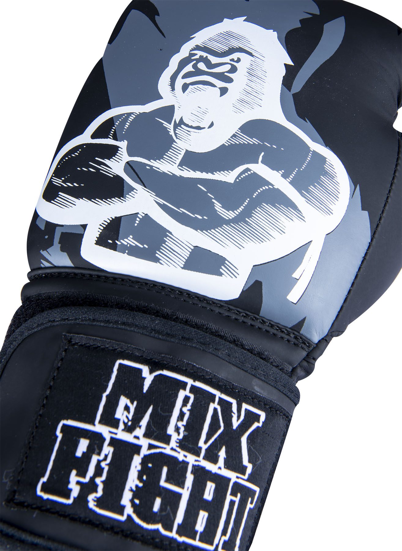 TOP TEN MMA-Handschuhe - Mixfight Gorilla - Schwarz / Weiß TOP TEN MMA-Handschuhe - Mixfight Gorilla - Schwarz / Weiß