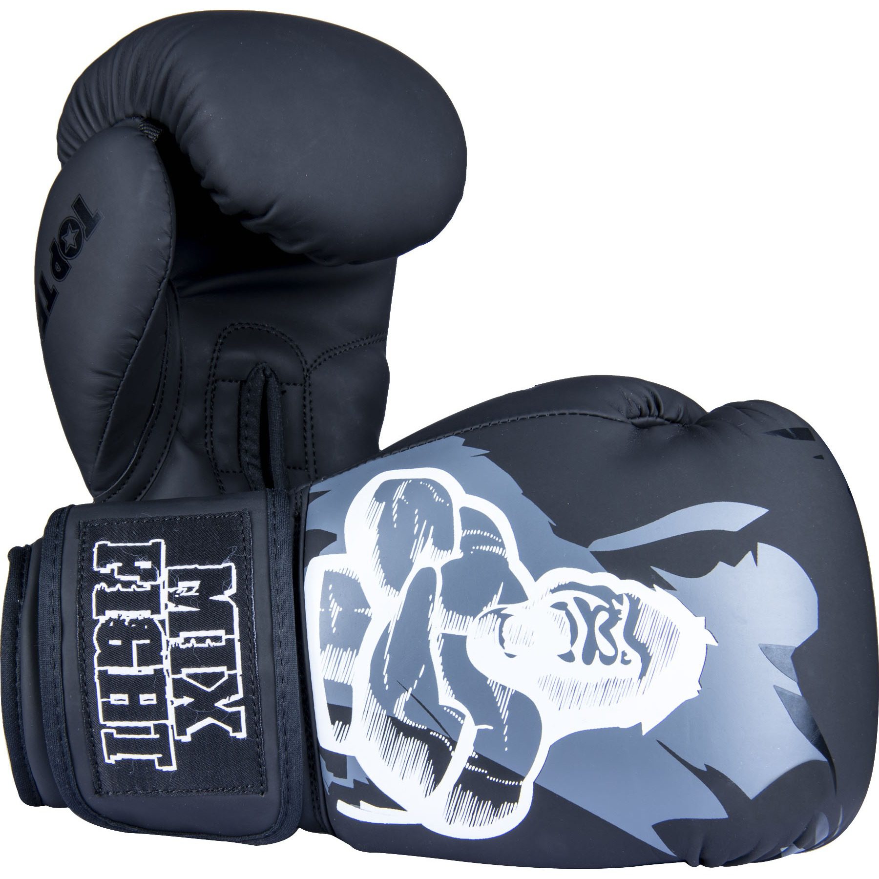 TOP TEN MMA-Handschuhe - Mixfight Gorilla - Schwarz / Weiß