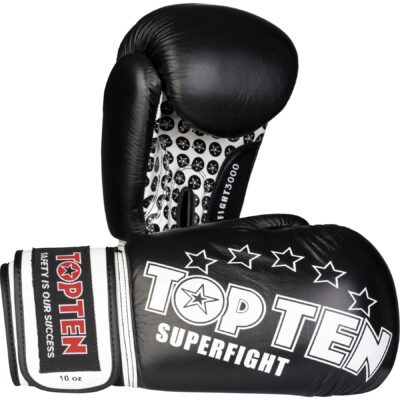 TOP TEN Boxhandschuhe - Superfight 3000 - Schwarz
