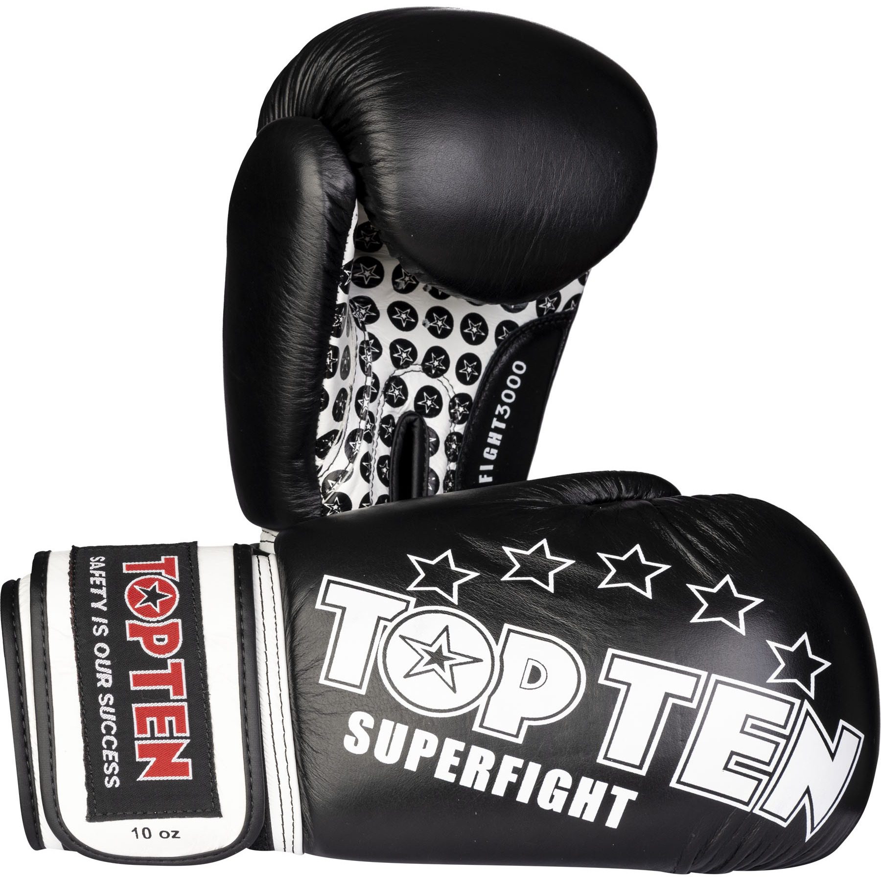 TOP TEN Boxhandschuhe - Superfight 3000 - Schwarz