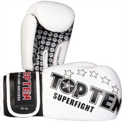 TOP TEN Boxhandschuhe - Superfight 3000 - Weiß