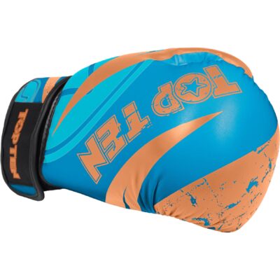 TOP TEN Boxhandschuhe - Urban Arts - Blau / Orange