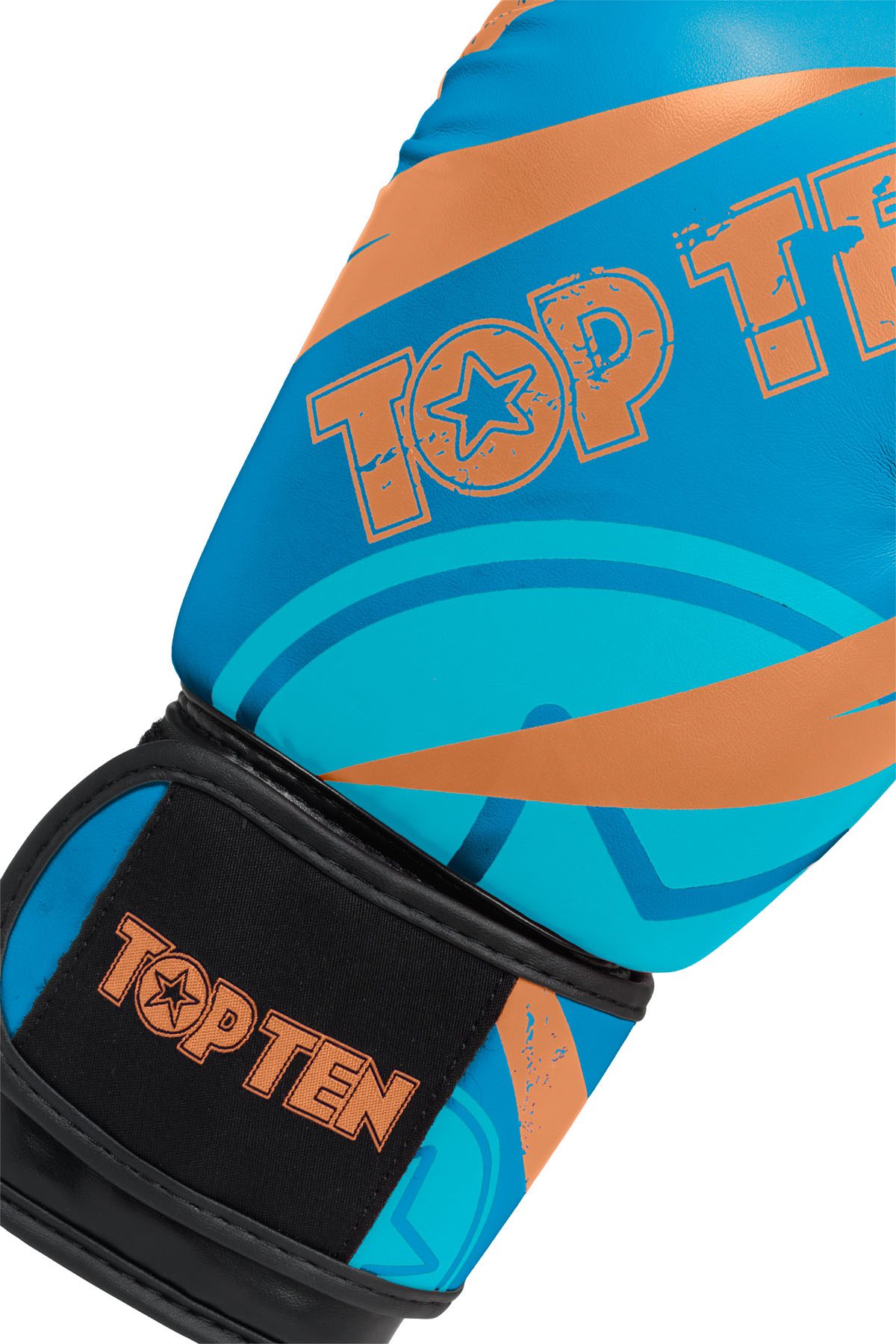 TOP TEN Boxhandschuhe - Urban Arts - Blau / Orange TOP TEN Boxhandschuhe - Urban Arts - Blau / Orange