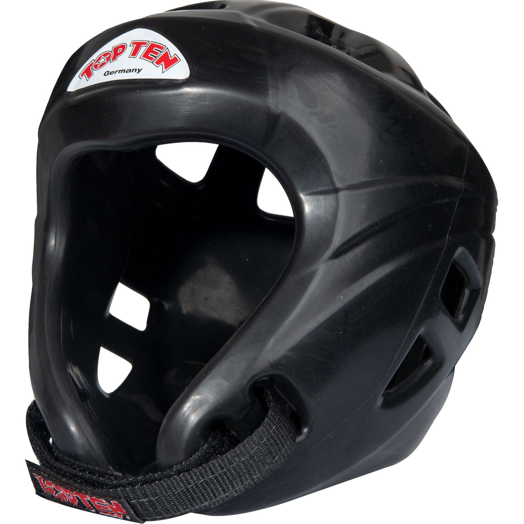 TOP TEN Kopfschutz - Avantgarde WAKO Approved - Schwarz TOP TEN Kopfschutz - Avantgarde WAKO Approved - Schwarz