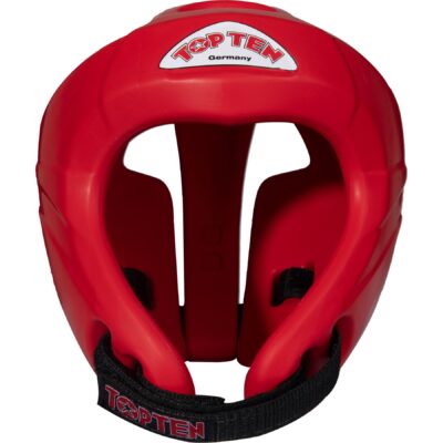 TOP TEN Kopfschutz - Avantgarde WAKO Approved - Rot TOP TEN Kopfschutz - Avantgarde WAKO Approved - Rot
