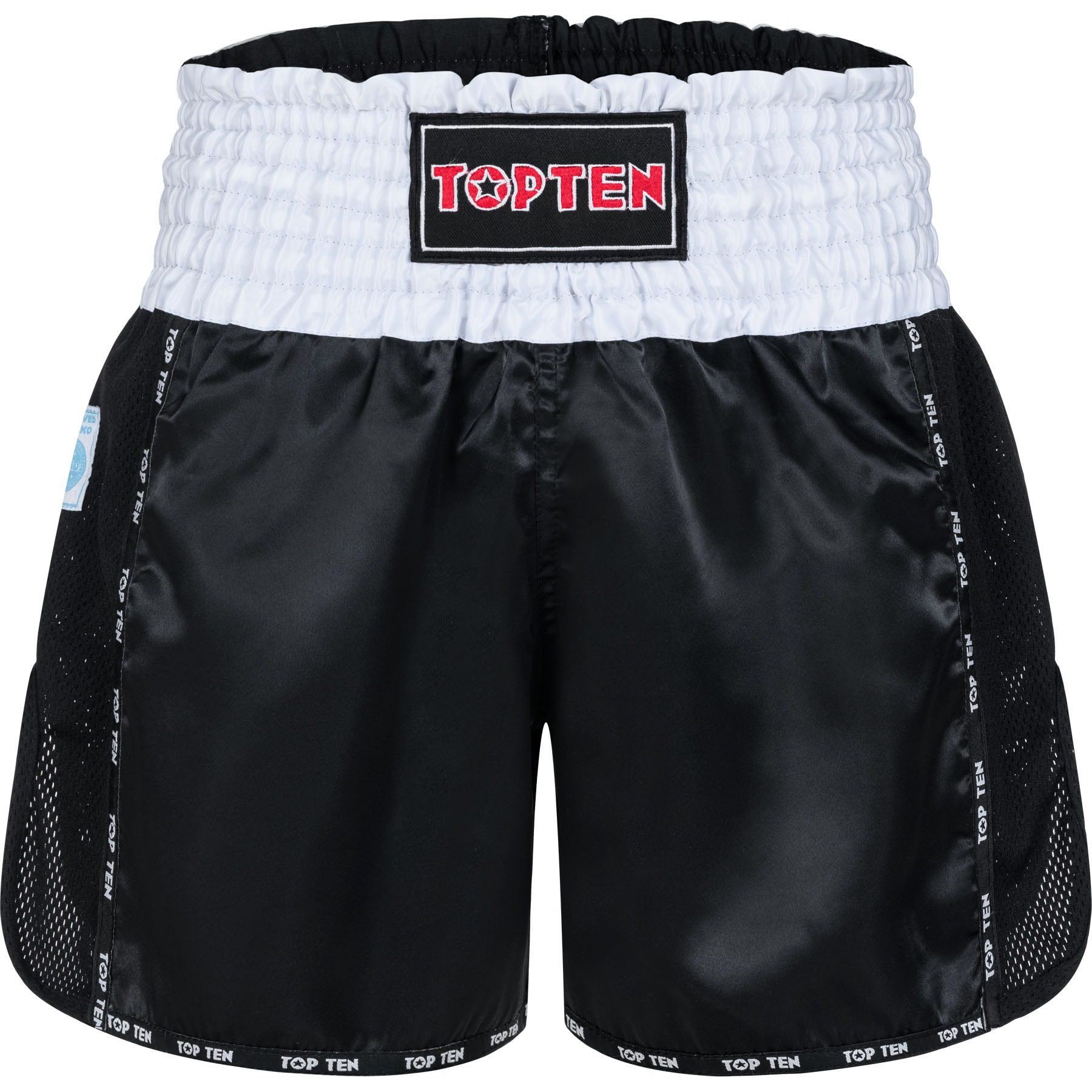 TOP TEN Kickbox-Shorts - KicksOff WAKO - Schwarz TOP TEN Kickbox-Shorts - KicksOff WAKO - Schwarz
