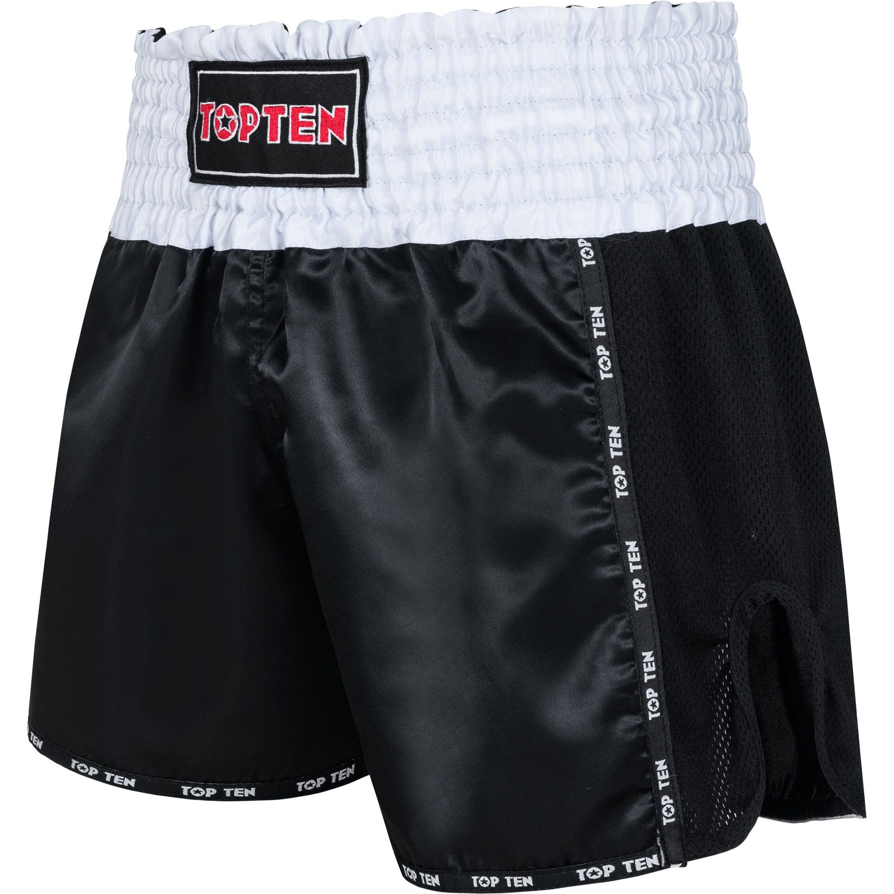 TOP TEN Kickbox-Shorts - KicksOff WAKO - Schwarz TOP TEN Kickbox-Shorts - KicksOff WAKO - Schwarz