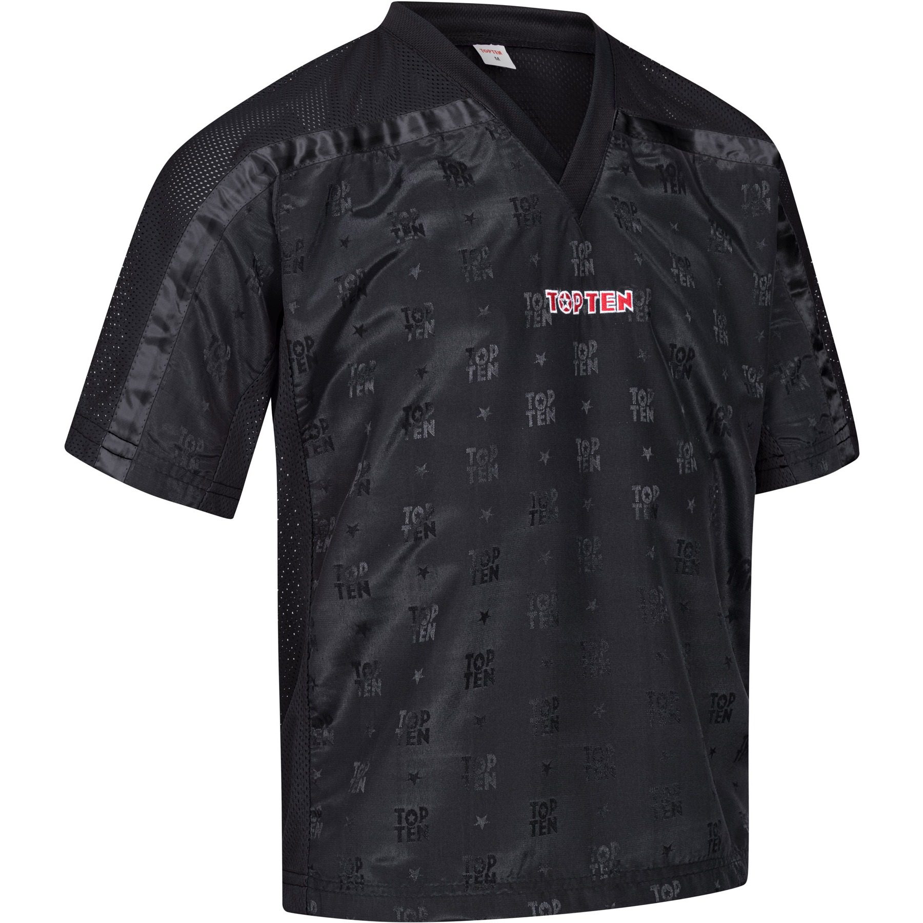 TOP TEN T-Shirt - Mesh - Schwarz TOP TEN T-Shirt - Mesh - Schwarz