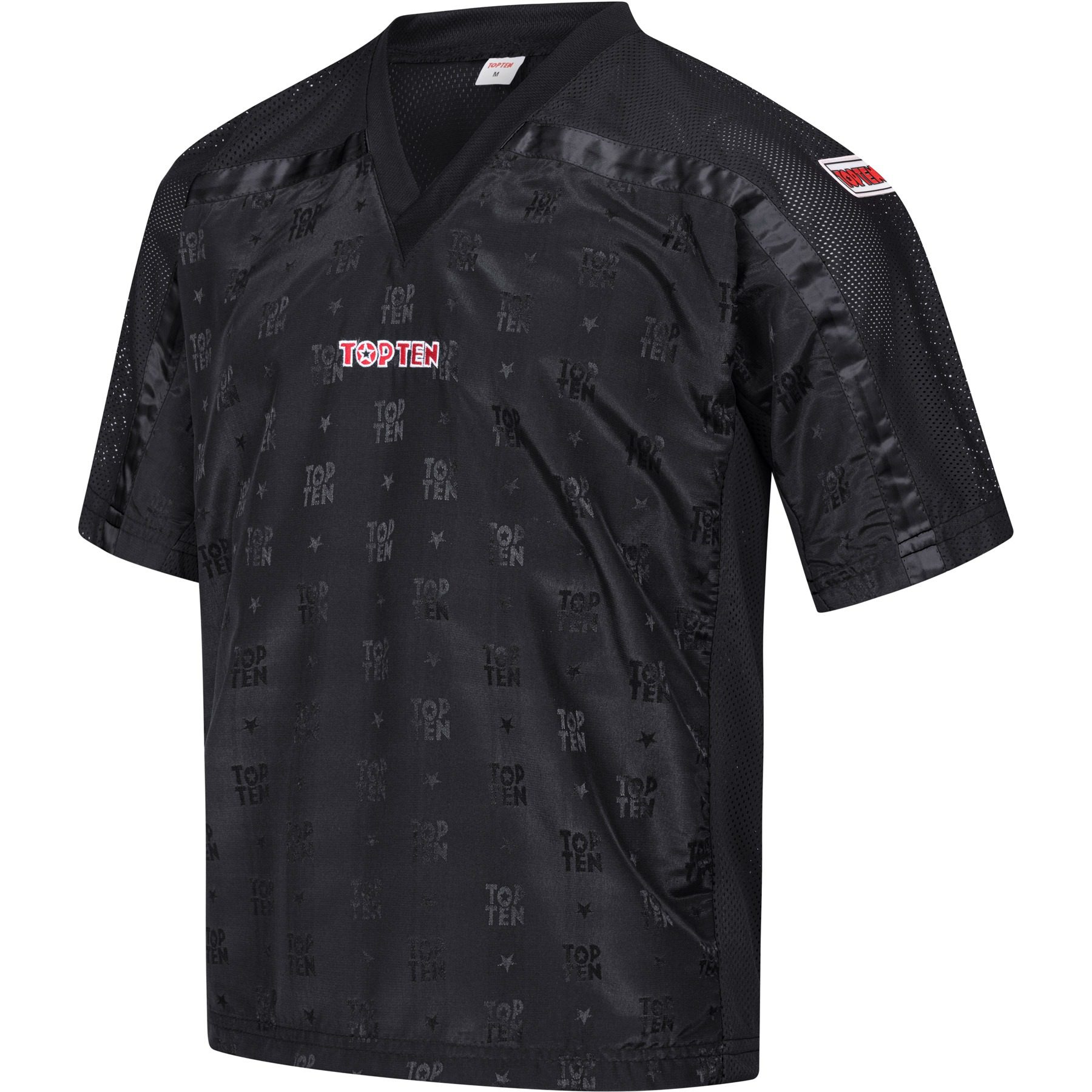 TOP TEN T-Shirt - Mesh - Schwarz TOP TEN T-Shirt - Mesh - Schwarz