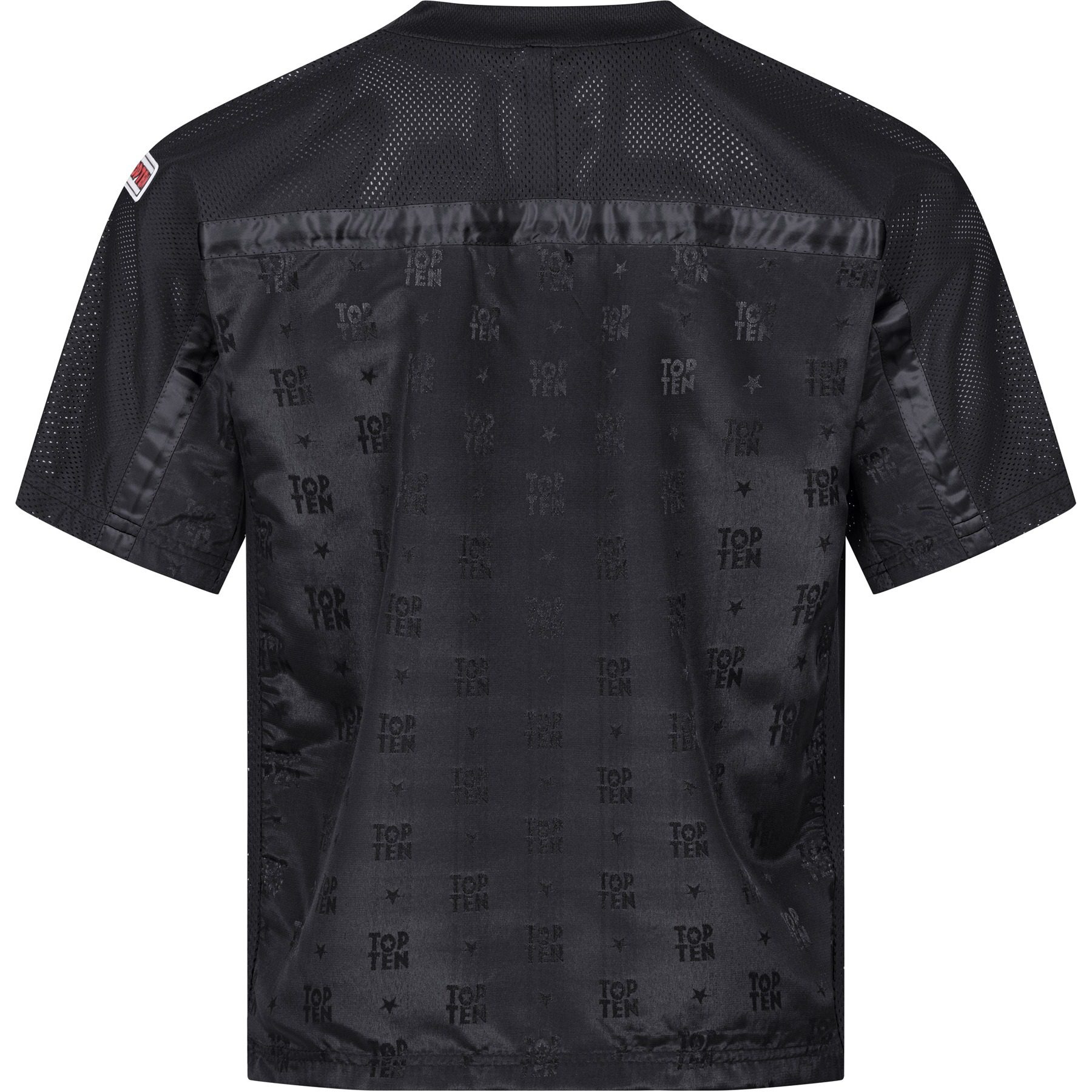 TOP TEN T-Shirt - Mesh - Schwarz TOP TEN T-Shirt - Mesh - Schwarz