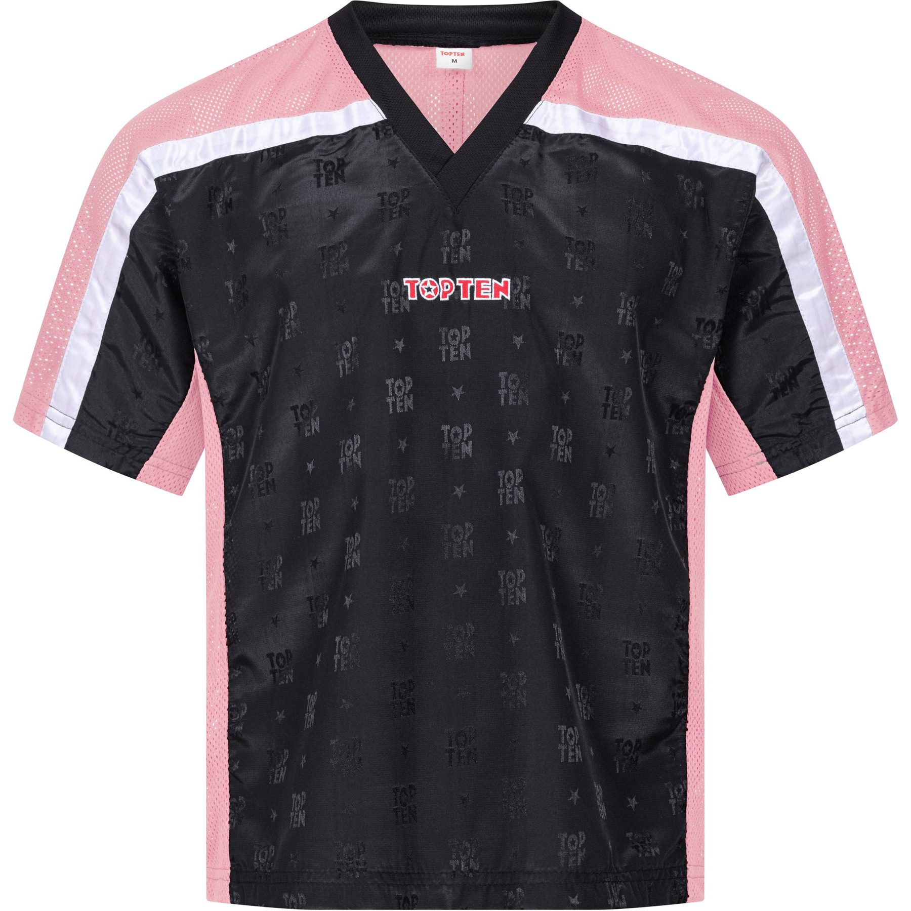 TOP TEN T-Shirt - Mesh - Schwarz / Rosa TOP TEN T-Shirt - Mesh - Schwarz / Rosa