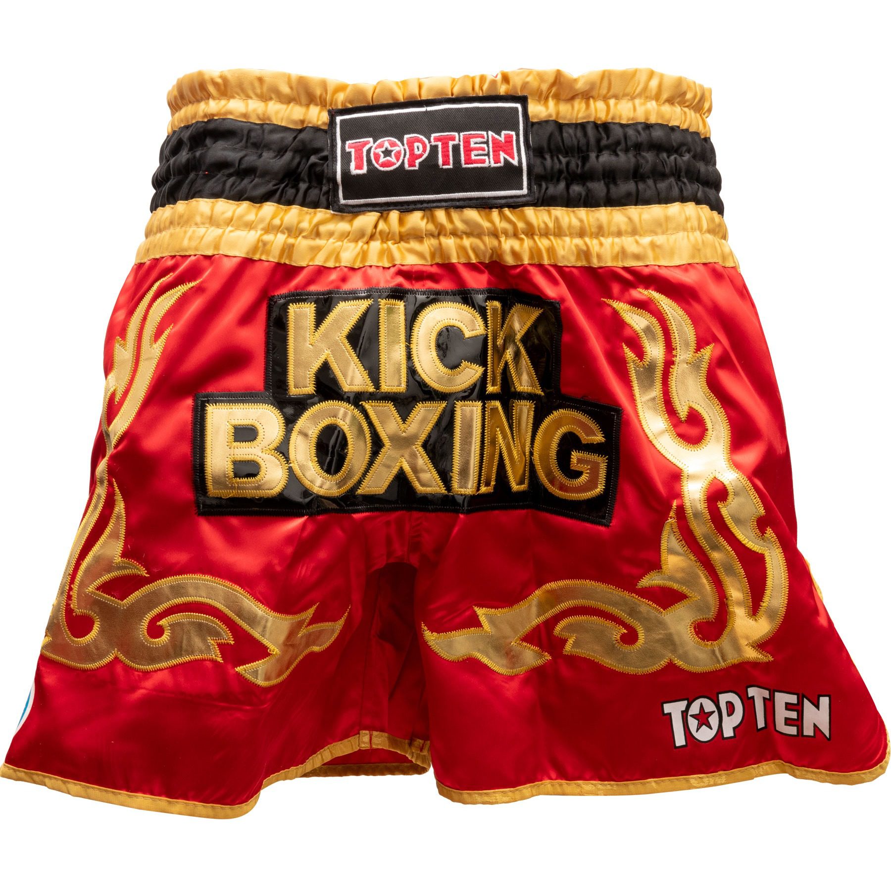 TOP TEN Point Fighting Shorts - WAKO Kickboxing - Rot