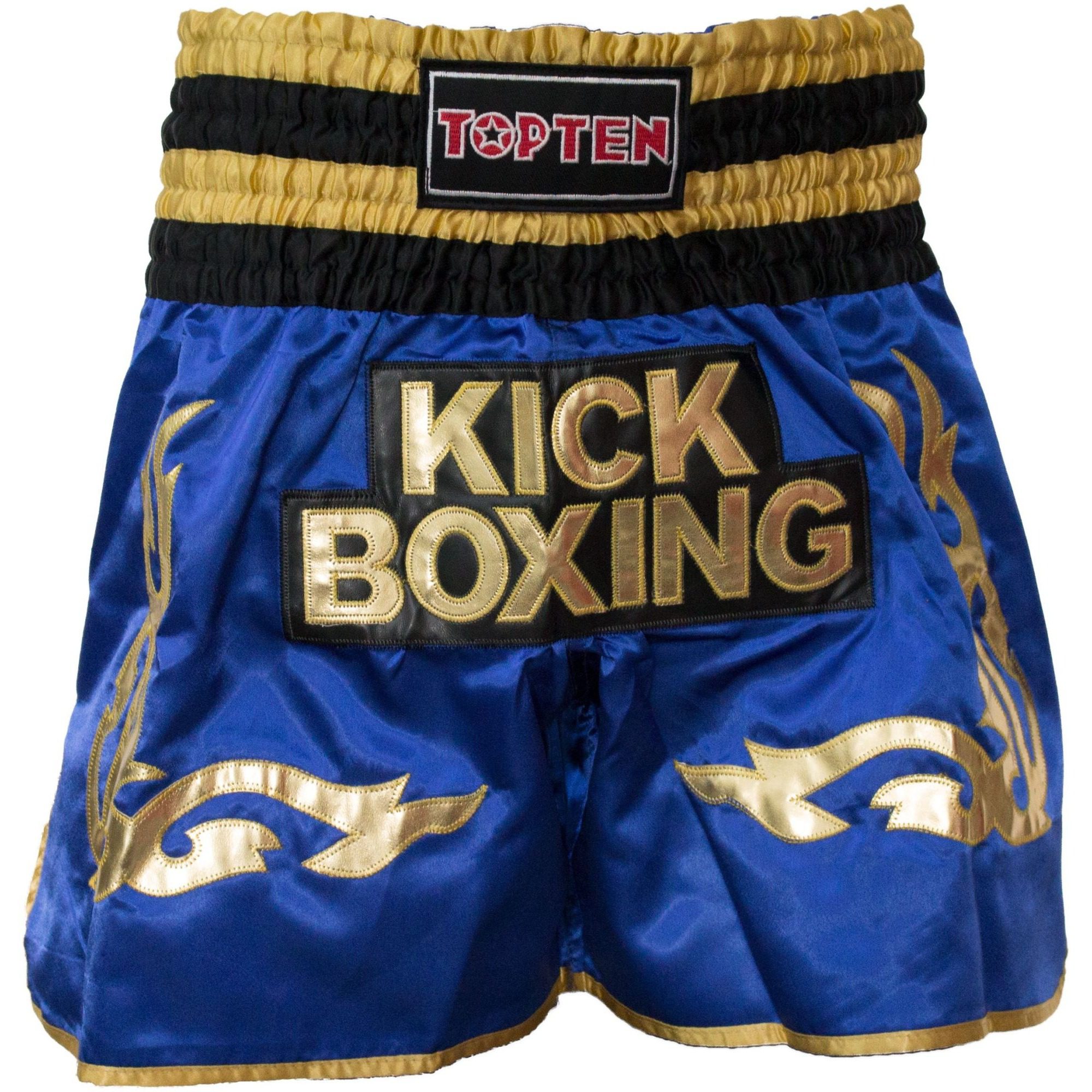 TOP TEN Point Fighting Shorts - WAKO Kickboxing - Blau