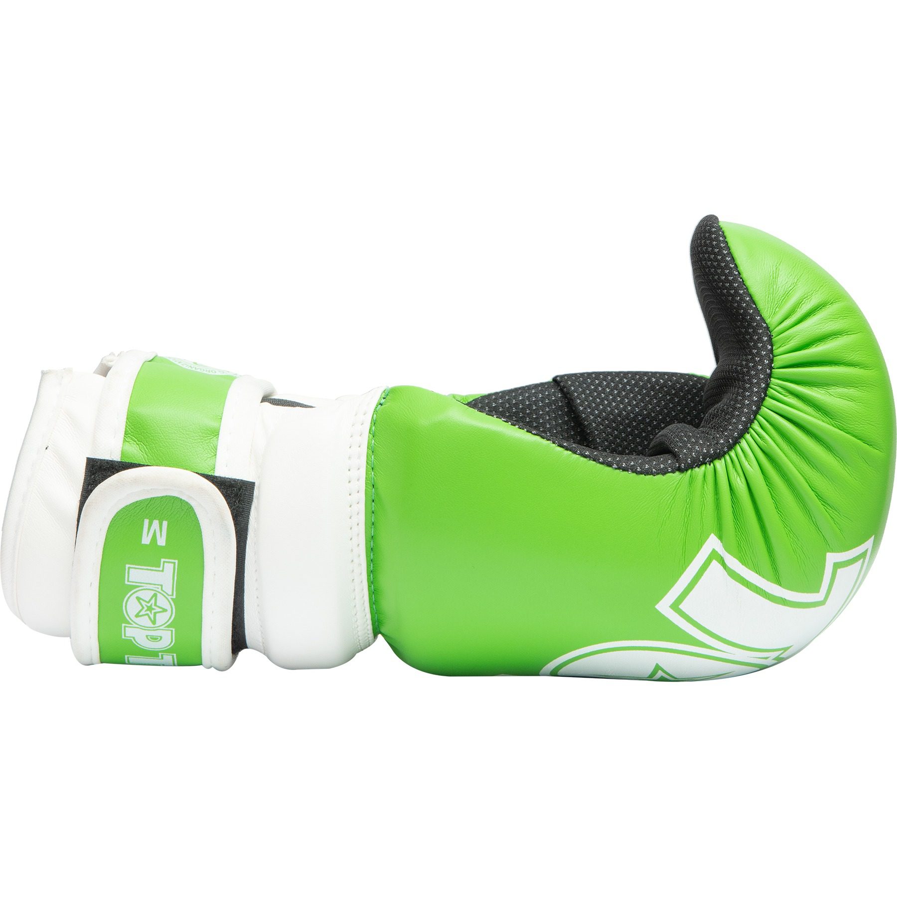TOP TEN Point Fighting Handschuhe - Glossy Block - Grün / Weiß TOP TEN Point Fighting Handschuhe - Glossy Block - Grün / Weiß