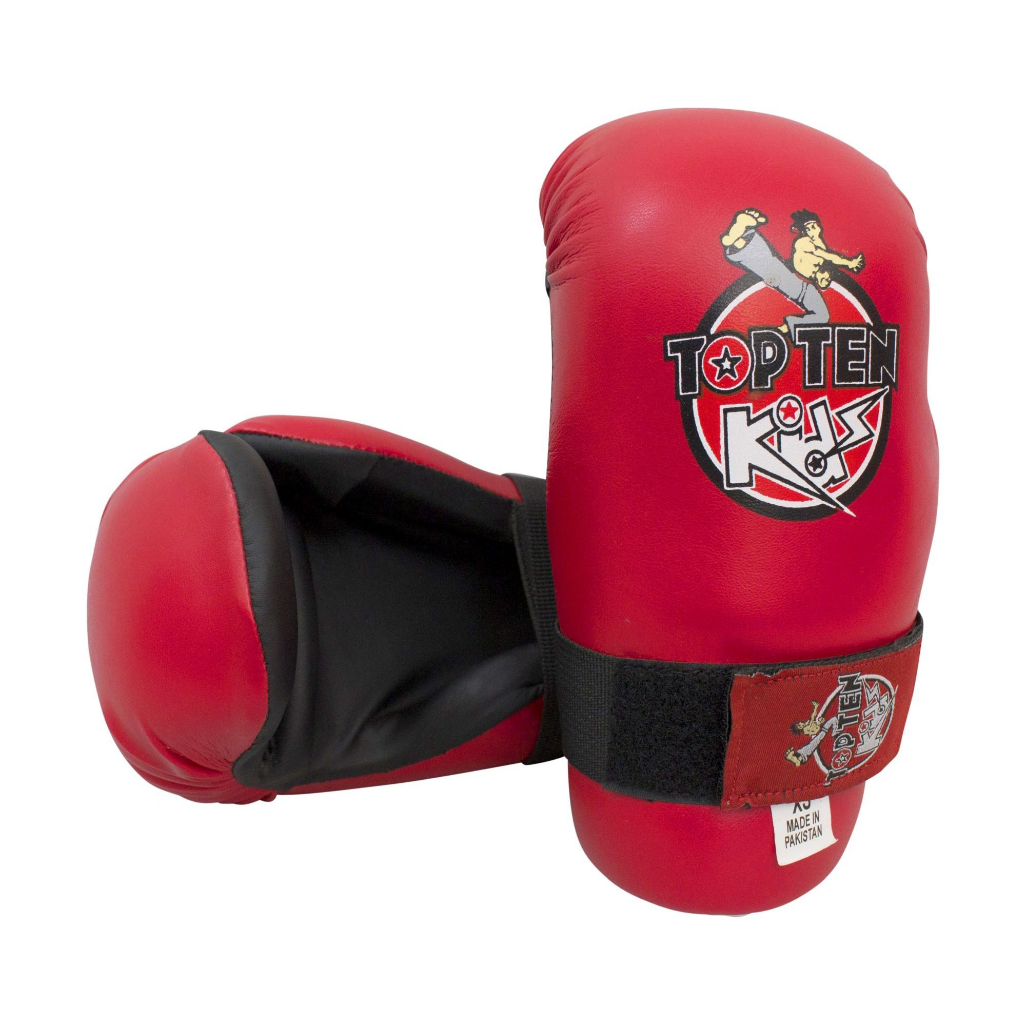TOP TEN Point Fighting Handschuhe - Action KIDS - Weiß TOP TEN Point Fighting Handschuhe - Action KIDS - Weiß