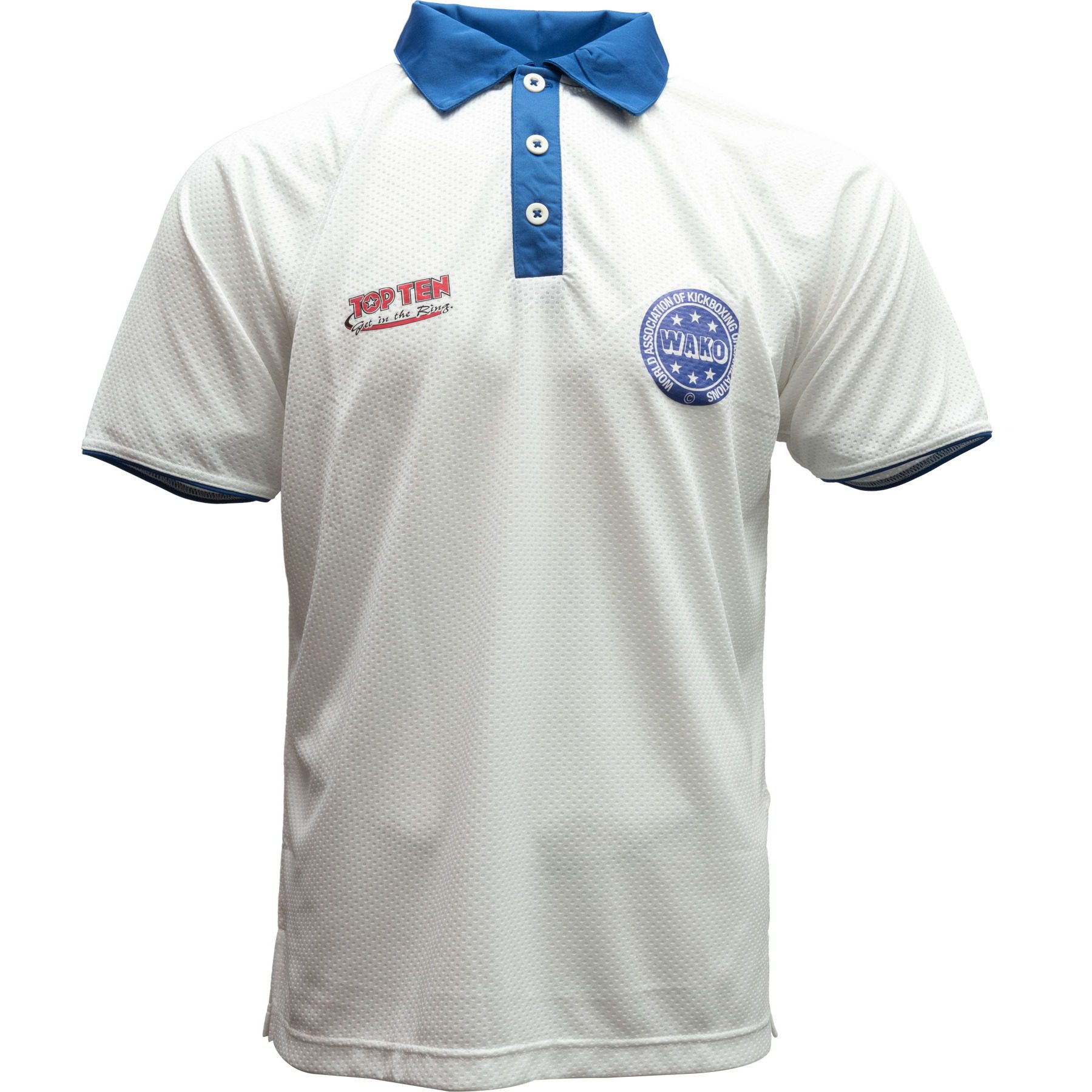 TOP TEN Poloshirt - WAKO - Weiß