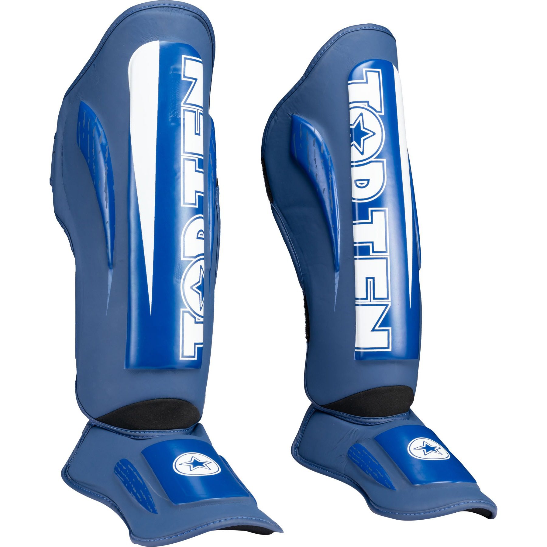 TOP TEN Schienbein- und Spannschutz - WAKO Marks - Blau TOP TEN Schienbein- und Spannschutz - WAKO Marks - Blau