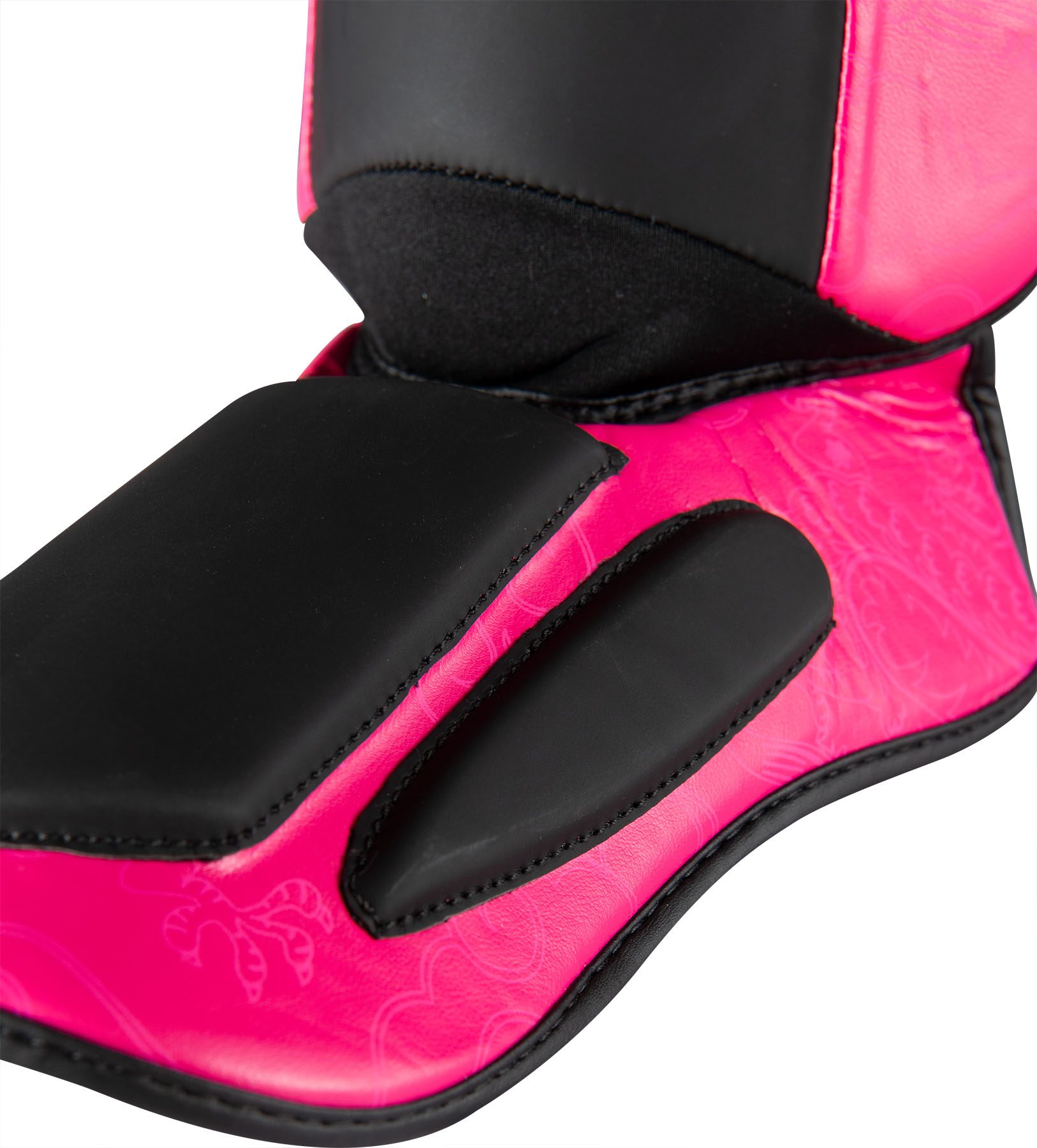 TOP TEN Schienbein- und Spannschutz - Dragon - Schwarz / Rosa TOP TEN Schienbein- und Spannschutz - Dragon - Schwarz / Rosa