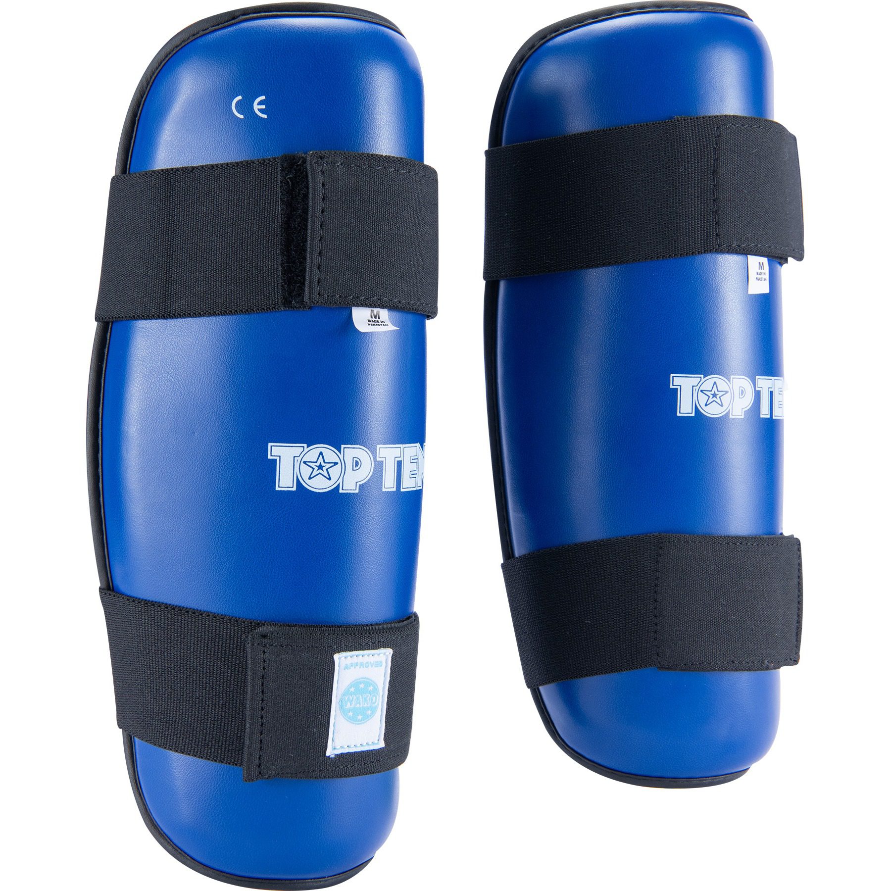 TOP TEN Schienbein- und Spannschutz - WAKO Style - Blau