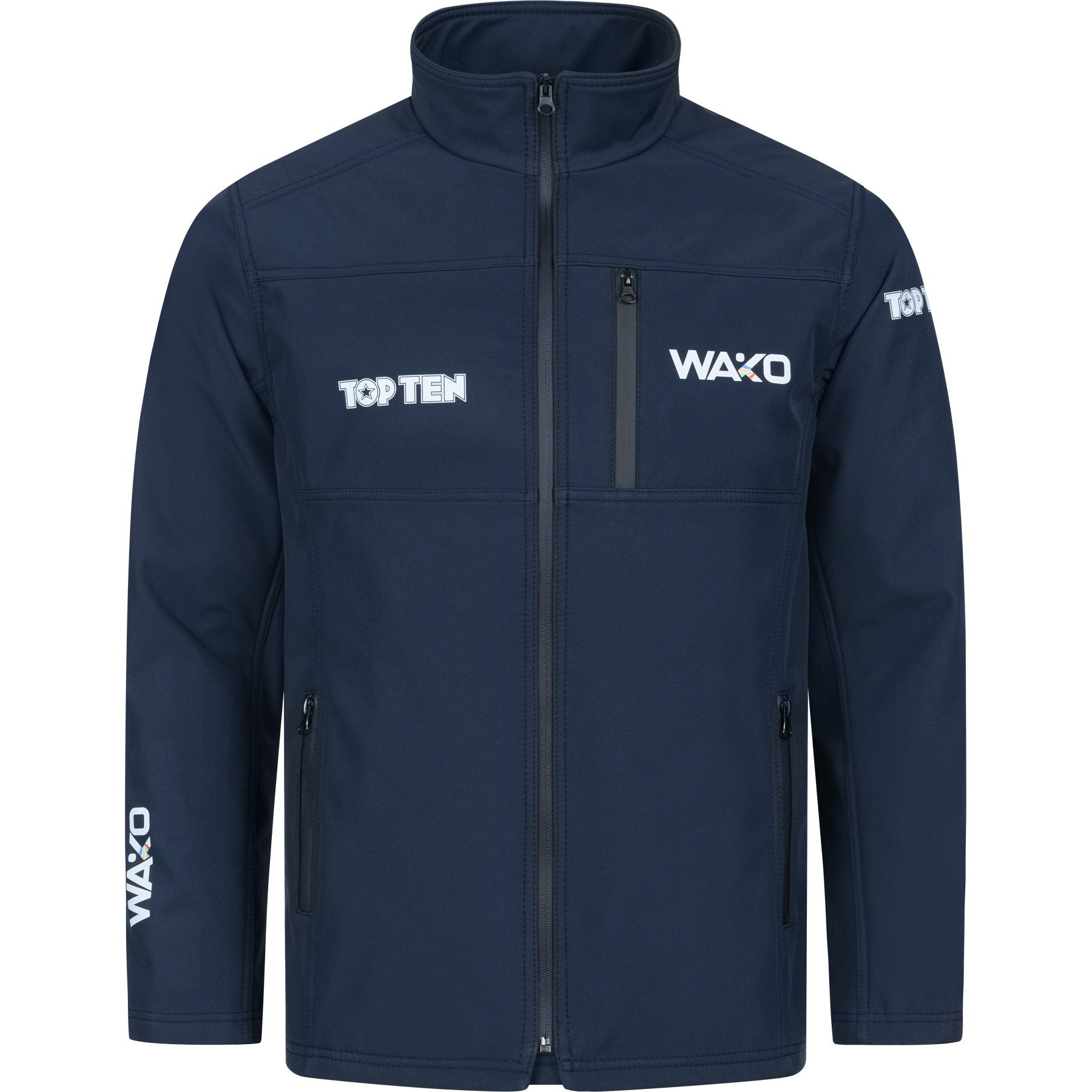 TOP TEN Softshelljacke - WAKO Mission - Blau