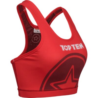 TOP TEN Sport-BH - WAKO - Rot / Blau TOP TEN Sport-BH - WAKO - Rot / Blau