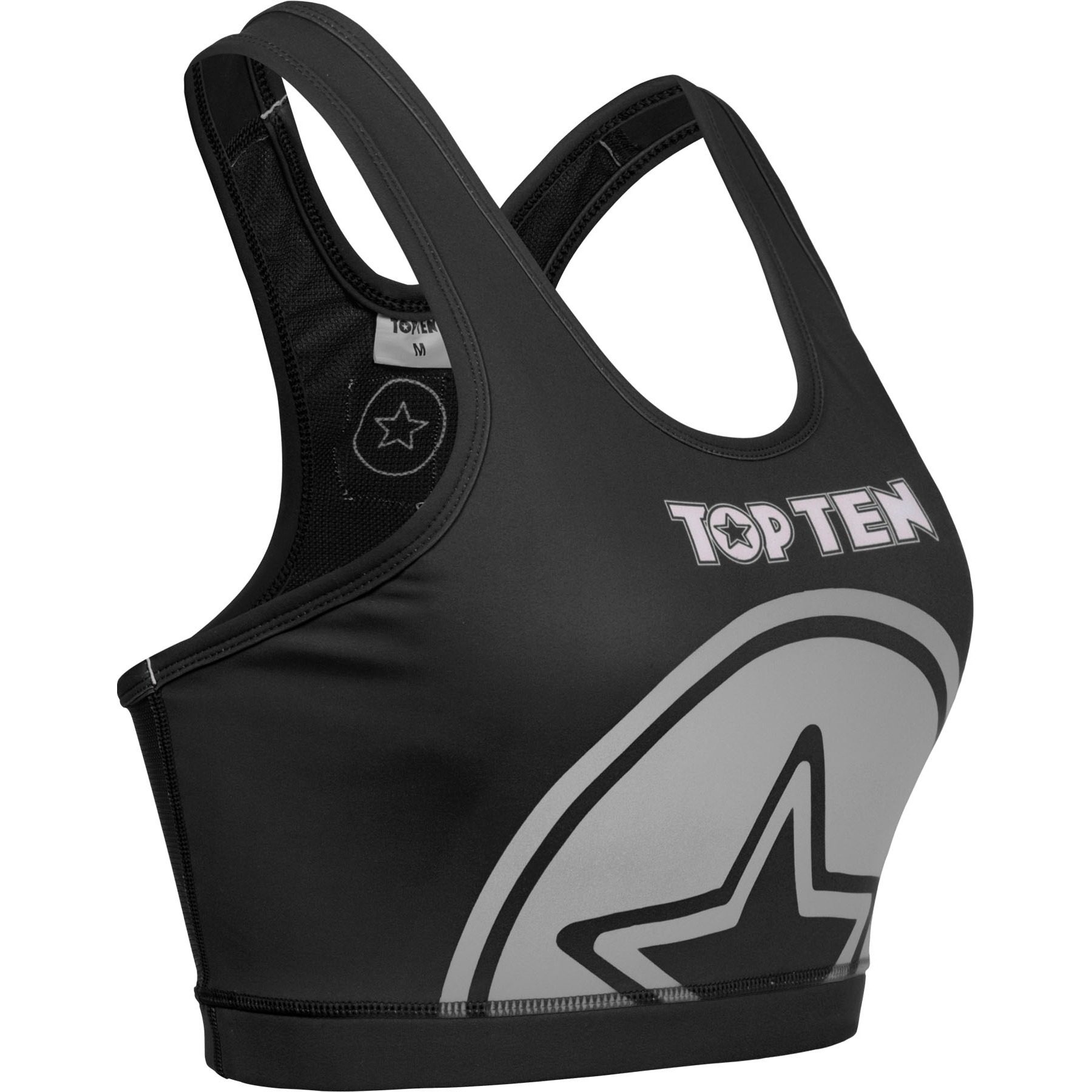 TOP TEN Sport-BH - WAKO - Schwarz