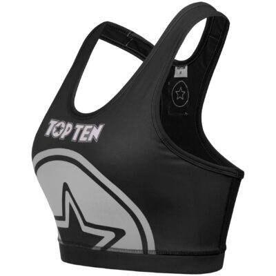 TOP TEN Sport-BH - WAKO - Schwarz