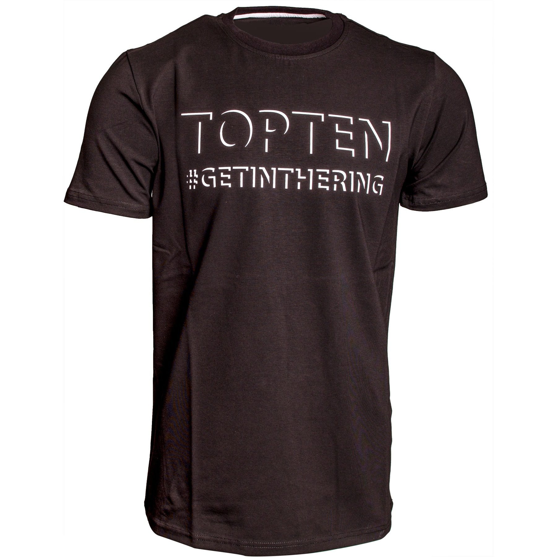 TOP TEN T-Shirt - Shadow - Schwarz