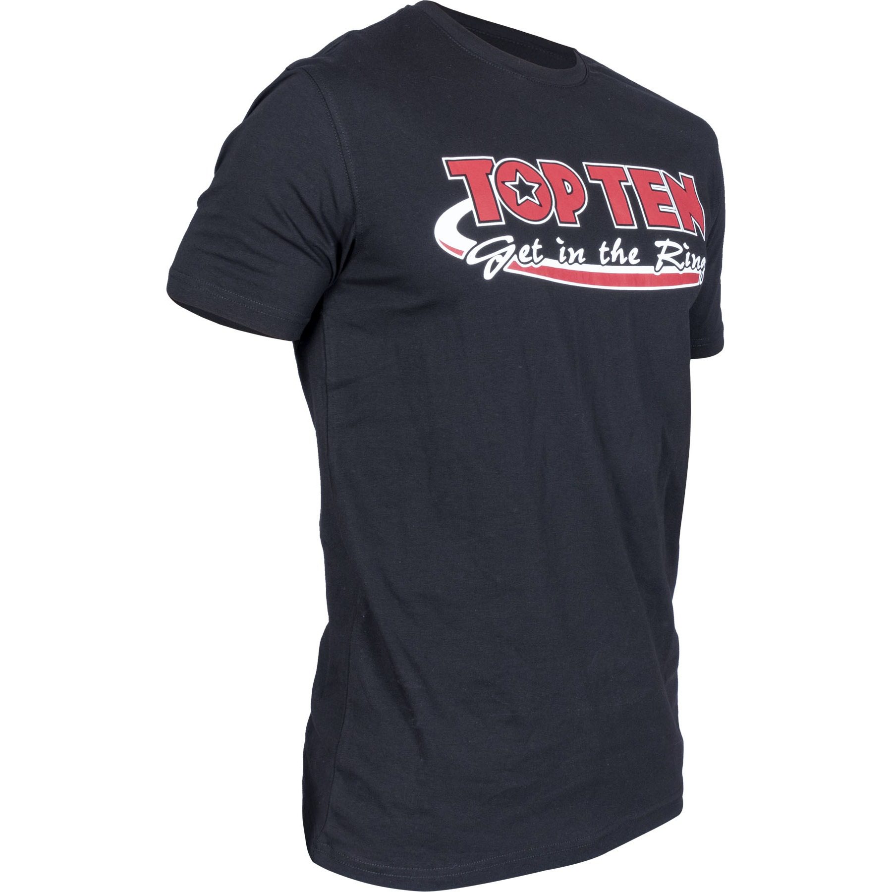TOP TEN T-Shirt - Get in the Ring - Schwarz TOP TEN T-Shirt - Get in the Ring - Schwarz
