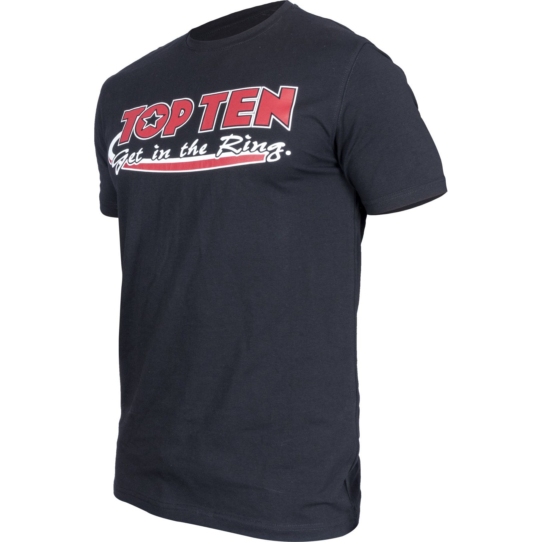 TOP TEN T-Shirt - Get in the Ring - Schwarz TOP TEN T-Shirt - Get in the Ring - Schwarz