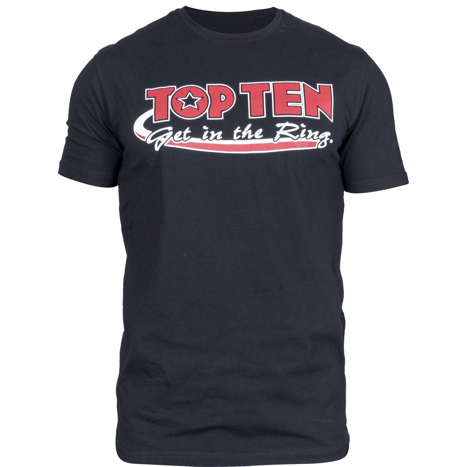 TOP TEN T-Shirt - Get in the Ring - Schwarz