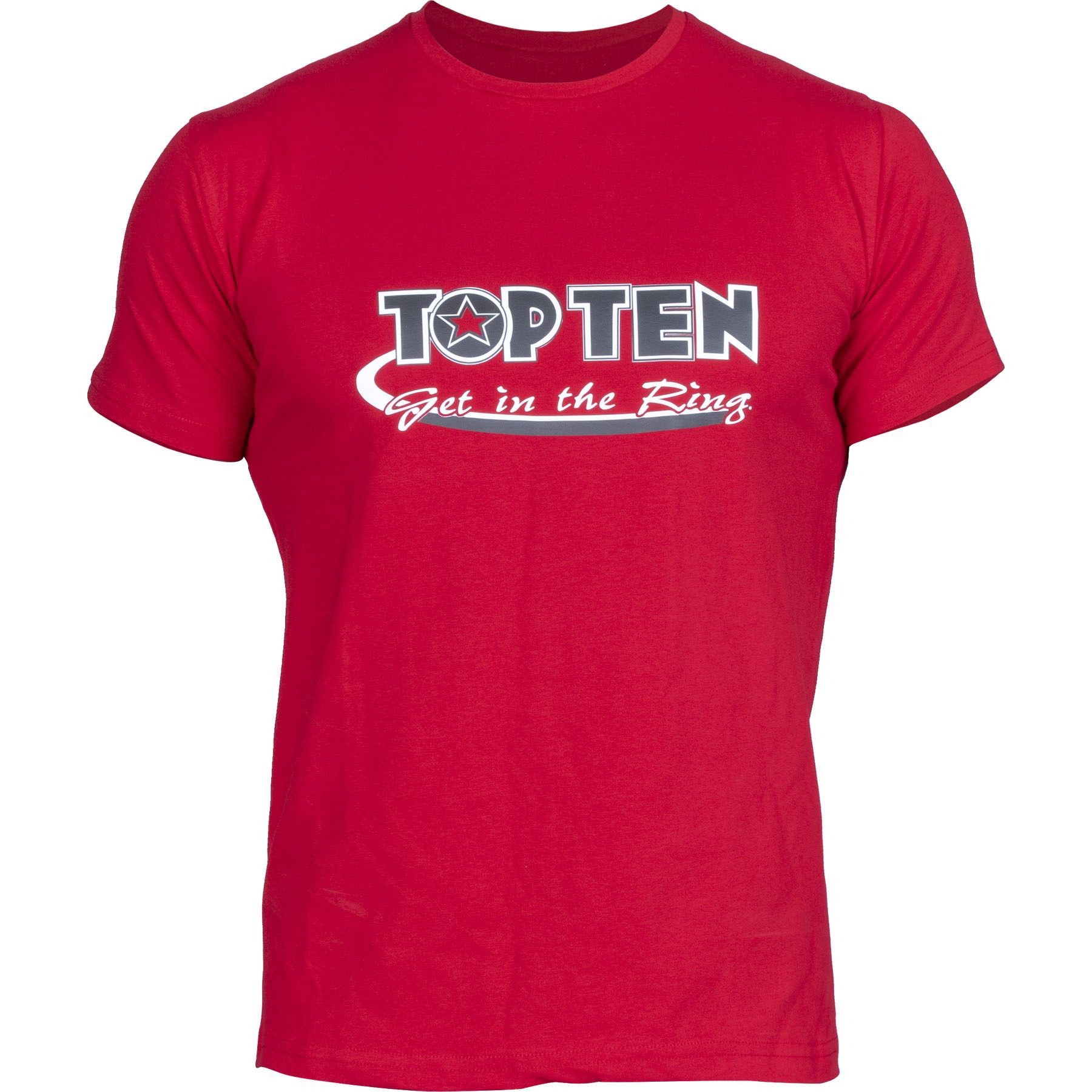 TOP TEN T-Shirt - Get in the Ring - Rot TOP TEN T-Shirt - Get in the Ring - Rot