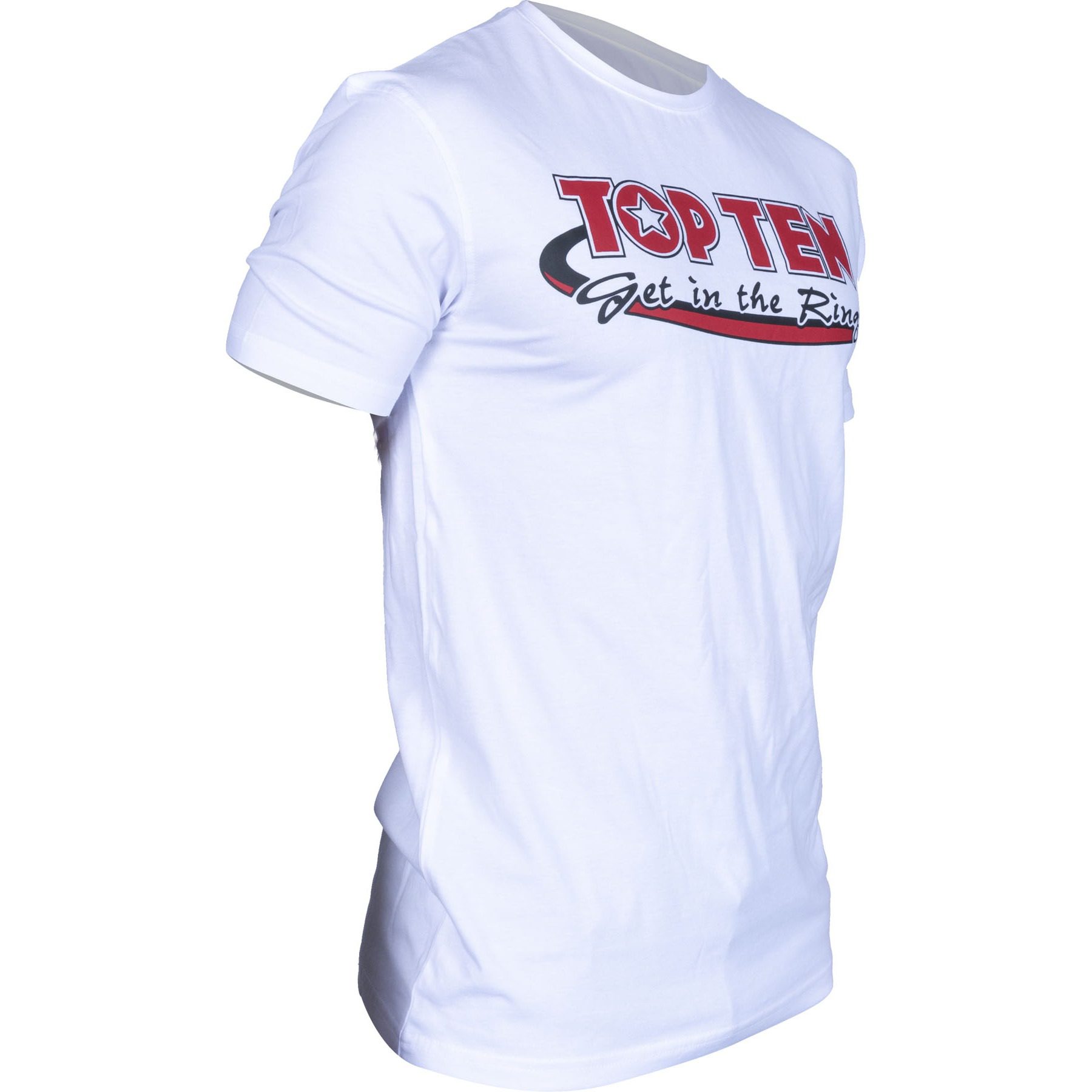TOP TEN T-Shirt - Get in the Ring - Weiß TOP TEN T-Shirt - Get in the Ring - Weiß