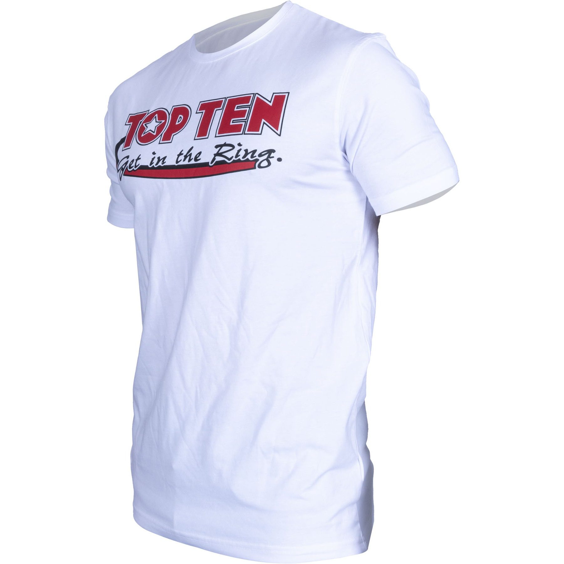 TOP TEN T-Shirt - Get in the Ring - Weiß TOP TEN T-Shirt - Get in the Ring - Weiß