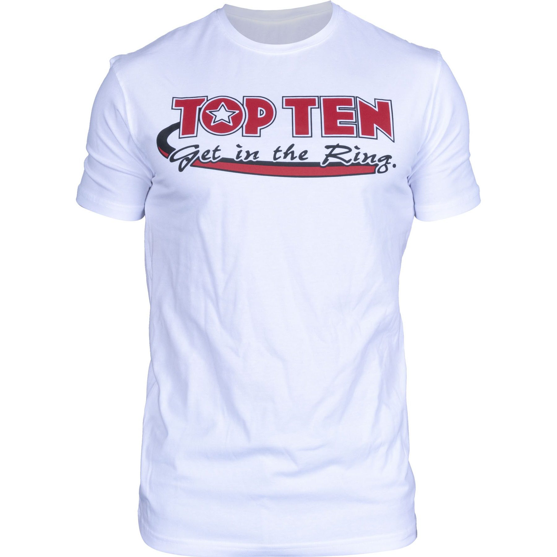 TOP TEN T-Shirt - Get in the Ring - Weiß