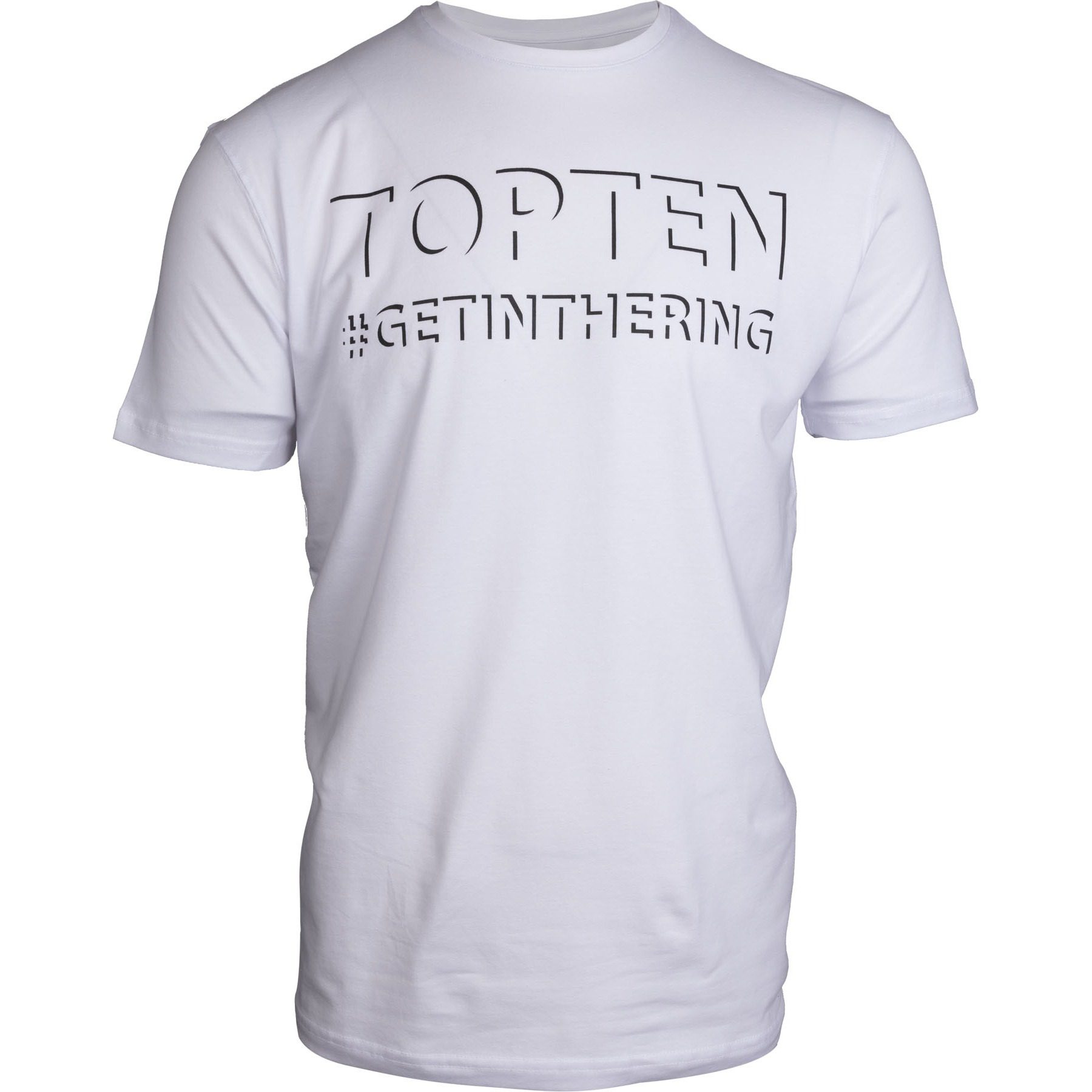 TOP TEN T-Shirt - Shadow - Weiß